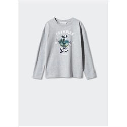 Camiseta manga larga lenticular -  Niño | MANGO OUTLET España