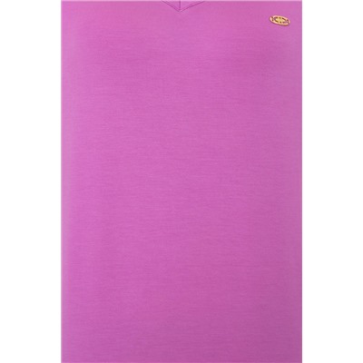 Kadın Menekşe V Yaka Basic Tişört