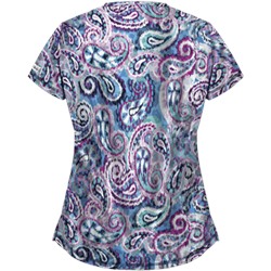 UA Boho Paisley Ceil Scrub Top