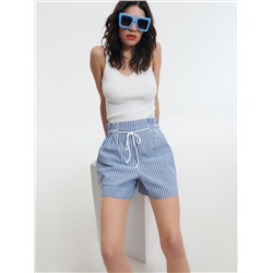 Gestreifte Shorts