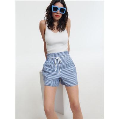 Gestreifte Shorts