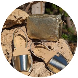 AB. Zapatos 3204 platino+Pelle 21-20 (370) oro