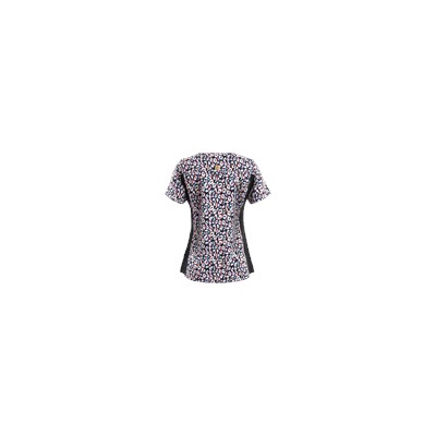 WonderWink Scrubs Four-Stretch Rodeo Drive Print Top