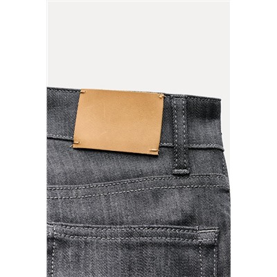 ZW COLLECTION BOOTCUT HIGH-WAIST CROPPED JEANS