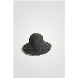 Gorro ala ancha denim