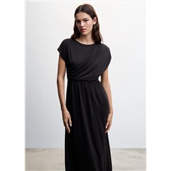 Vestido detalle drapeado