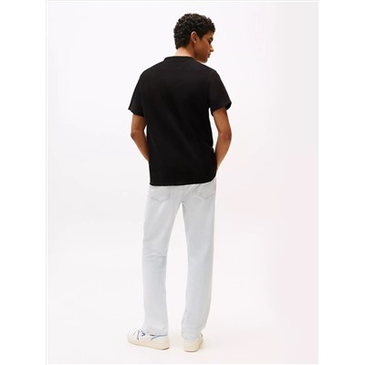 Tommy Jeans Waffle Knit Logo T-Shirt