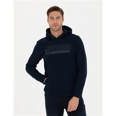 Lacivert Regular Fit Sweatshirt