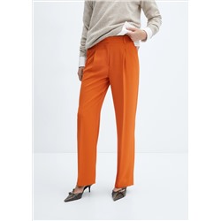Pantalón recto pinzas