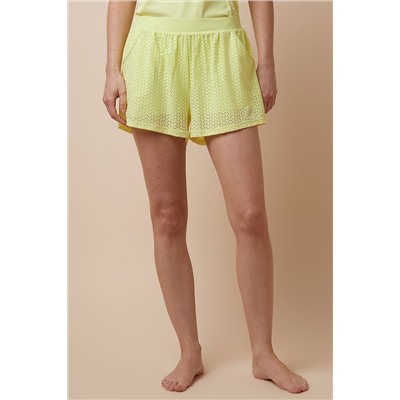 Short Zelia Amarillo acidulado