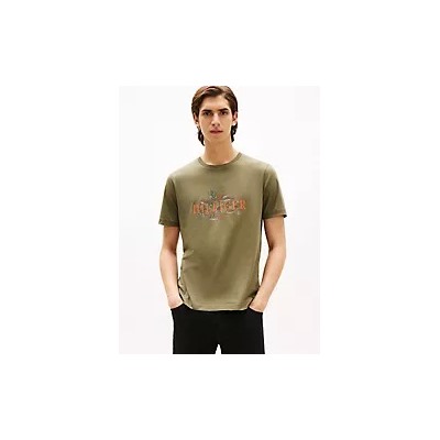 Tropical Floral Logo T-Shirt