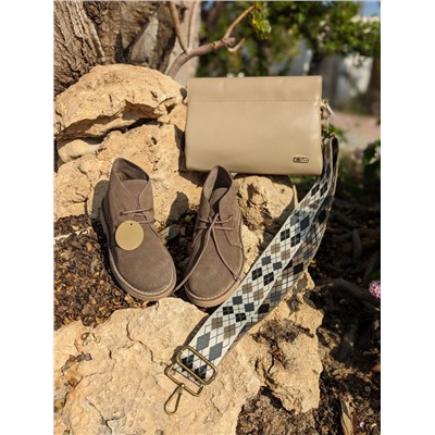 AB.Z. SAFARY LODO+Ab.Zapatos PELLE Milan (930) taupe+CINTURON BOLSOS (130)-20 (4) АКЦИЯ