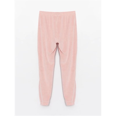 LC Waikiki Bisiklet Yaka Nakışlı Uzun Kollu Kadife Kadın Pijama Takımı, LCW DREAM                                            
                                            Bisiklet Yaka Nakışlı Uzun Kollu Kadife Kadın Pijama Takımı
