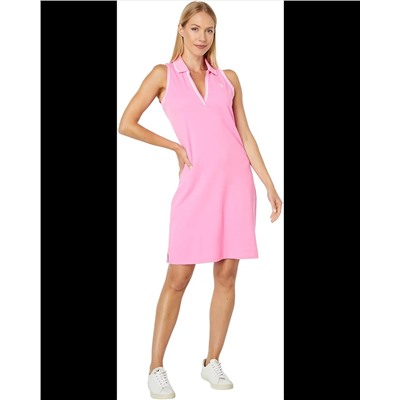 U.S. POLO ASSN.  Sleeveless Split-Neck Polo Dress
