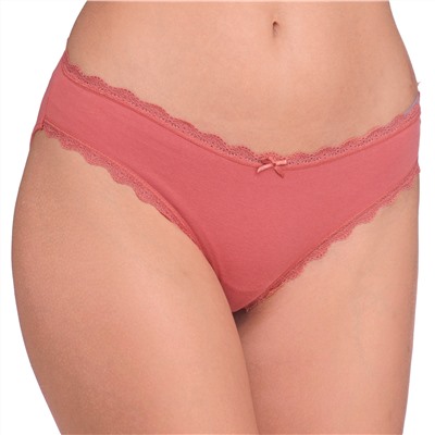 3 Damen Slips mit Spitzendetails