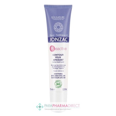 Eau Thermale Jonzac - Reactive - Contour Yeux Apaisant BIO 15ml