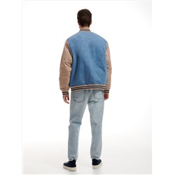 Jeans im Carrot-Fit in Used-Optik