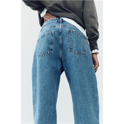 Z1975 MID-WAIST STRAIGHT CUT OUT JEANS