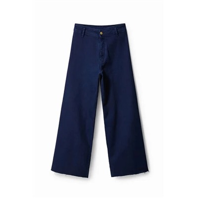 Vaquero culotte cropped