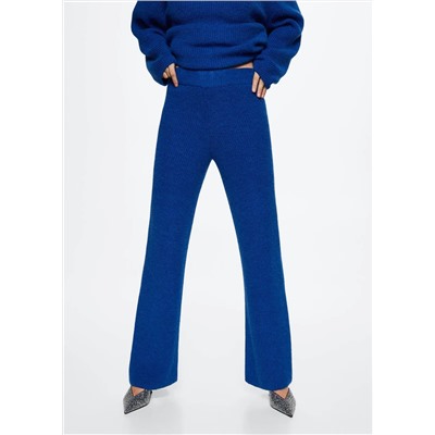 Pantalón punto recto -  Mujer | MANGO OUTLET Melilla