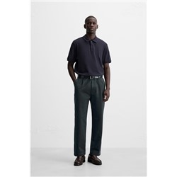 PANTALÓN REGULAR FIT PLIEGUES