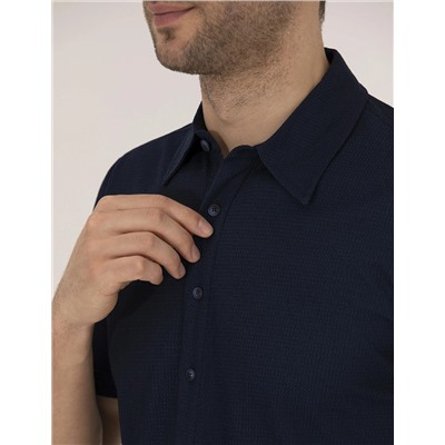 Lacivert Slim Fit Tişört