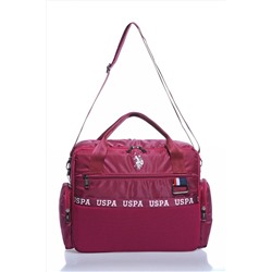 U.S. Polo Assn. Plabç21599 Vişne Çürüğü Kadın Bebek Bakım Omuz Çantası PLABÇ21599