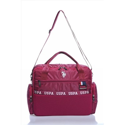 U.S. Polo Assn. Plabç21599 Vişne Çürüğü Kadın Bebek Bakım Omuz Çantası PLABÇ21599