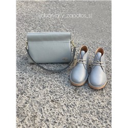 AB.Z. SAFARY PIEL DOLLAR FP gris+Ab.Zapatos PELLE Milan (930) АКЦИЯ