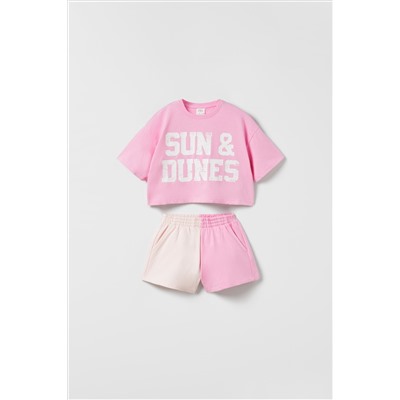 CONJUNTO CAMISETA Y BERMUDA