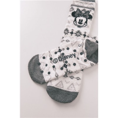 Calcetines largos pelo print cenefas Minnie