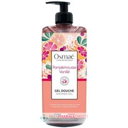 Osmaé Pamplemousse Vanillé - Gel Douche 1 Litre