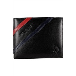 U.S. Polo Assn. Şerit Detaylı Hakiki Deri Cüzdan Plcuz8403 TYC00585216779