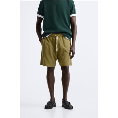 BERMUDA JACQUARD GEOMÉTRICO