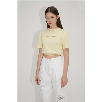 Crop top Amarillo