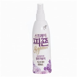 PIGEON Spray  (Mistic Rain) Спрей для белья с ароматом цветов яблони, персика, амбры и мускуса 200мл