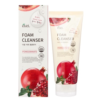 EKEL Foam Cleanser Pomegranate Пенка для умывания с эктрактом граната 180мл