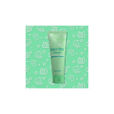 Juicy Tox Green Cleansing Foam, Очищающая пенка на основе зеленого комплекса