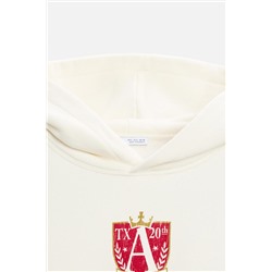 SUDADERA TEXTO ESTAMPADO