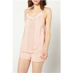 Top lencero Chippy Rosa empolvado