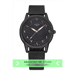 Aqua Di Polo 1987 Kadın Kol Saati , Alfabetik Tasarım Apl12c710h03 APL12C710H03