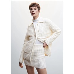 Minifalda punto -  Mujer | MANGO OUTLET Melilla