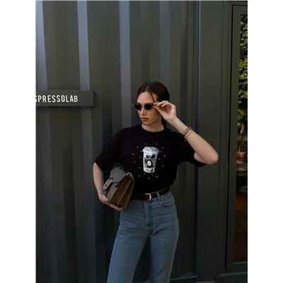 Футболка с  3D элементами  PREMIUM COTTON