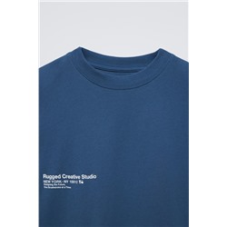 SLOGAN PRINT T-SHIRT