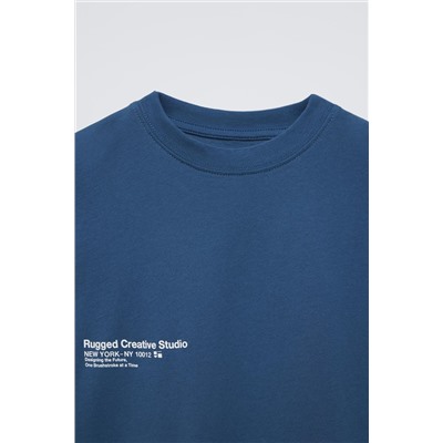 SLOGAN PRINT T-SHIRT