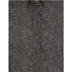 Haki Slim Fit Uzun Kollu Gömlek