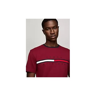Embroidered Flag Logo T-Shirt