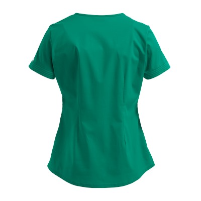 UA Butter-Soft STRETCH Scrubs Scallop Neck with Triple Stitch Top