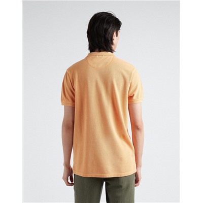 Piquet Polo, Men, Light Orange