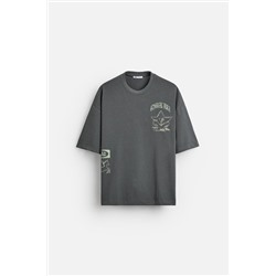 CAMISETA ESTAMPADOS COMBINADOS